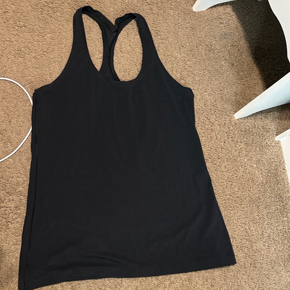 lululemon athletica Black Tank Top